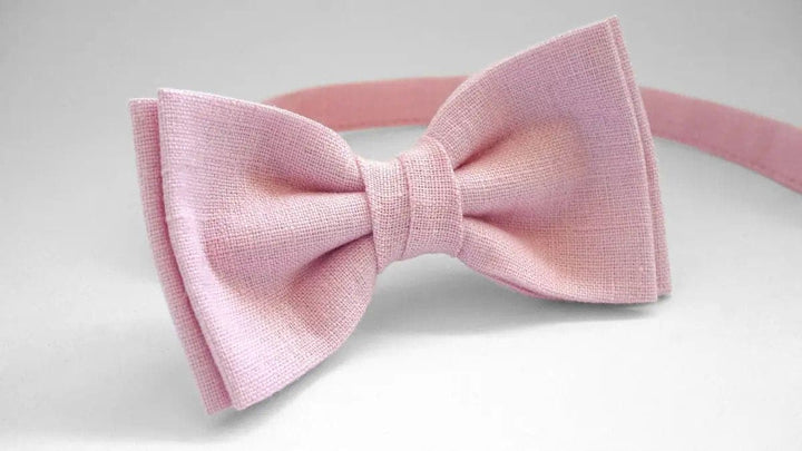 Pink Bow Tie for Men - Perfect for Weddings and Special Occasions