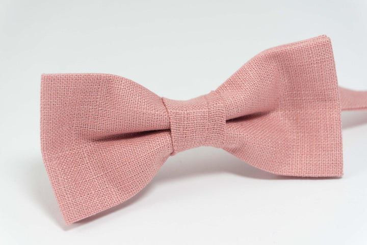 Pink bow tie | Pink mens wedding bow ties Pink groomsmen ties - ties for wedding