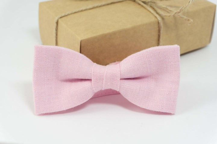 Pink color wedding bow tie | best mens ties