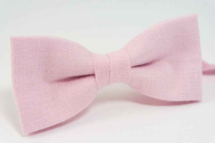 Pink color wedding bow tie | best mens ties