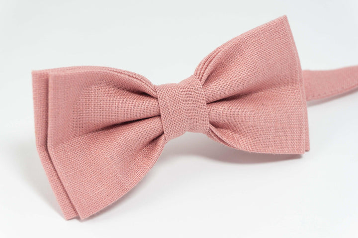 Pink pre tied bow ties | Pink toddler bow ties
