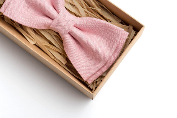 Charming Pink Ties for Weddings and Special Occasions