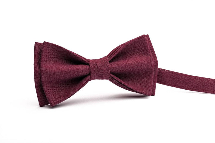 Plum Bow Tie - Sophisticated and Versatile Accessory for Every Occasion