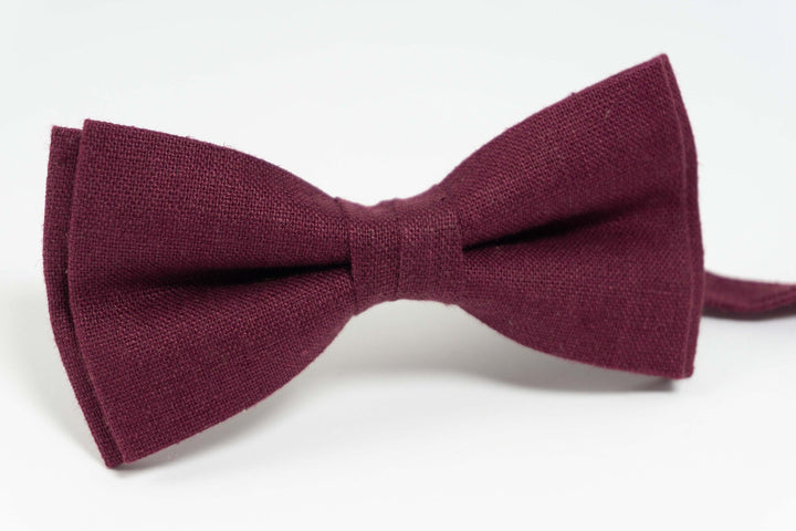 Plum bow tie | Plum color bow tie