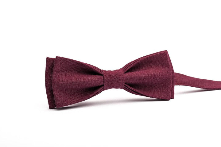 Plum Men's Ties for Your Wedding Party - Elegant and Refined