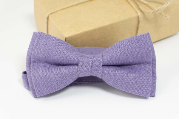 Purple bow tie for weddings | purple mens tie