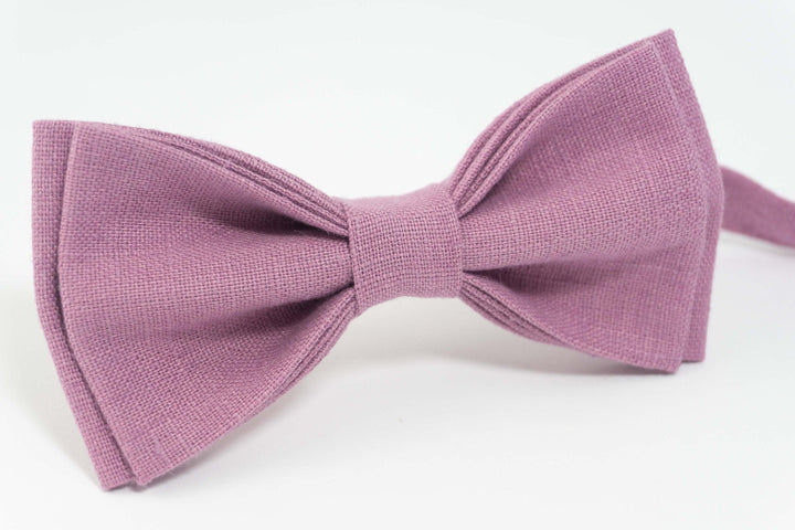 Purple bow tie | wedding ties and pocket squares