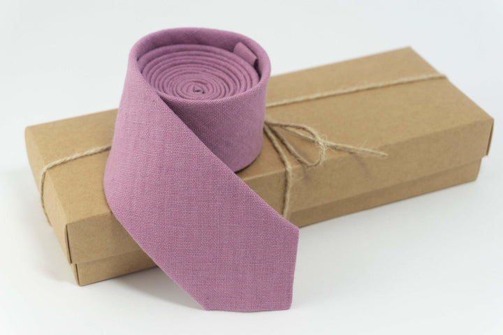 Light Purple Necktie - Men's Wedding Tie and Groomsmen Gift