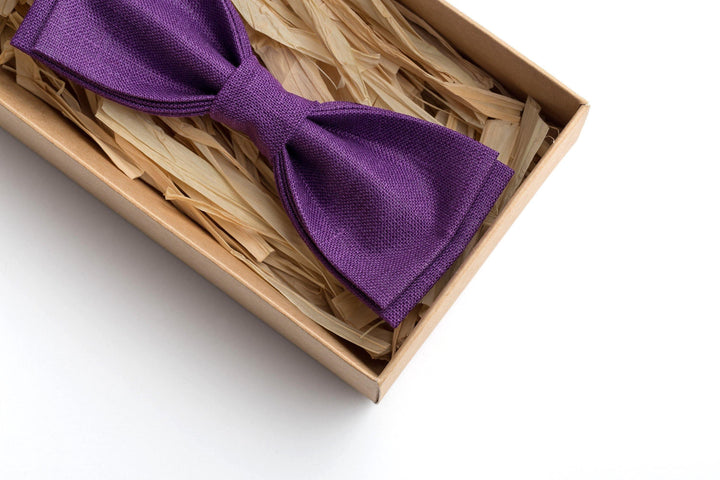 Dark Magenta Wedding Bow Ties and Skinny Neckties for Men - Elegant Accessories for Special Occasions