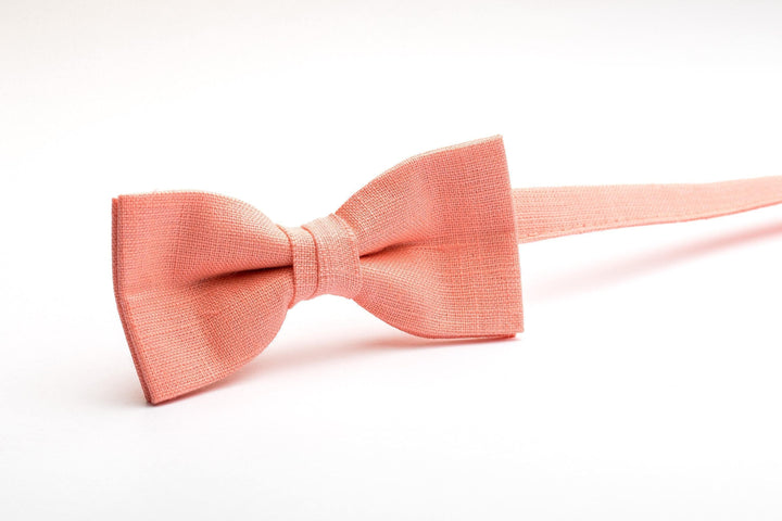 Sophisticated Salmon Ties for Men - Perfect for Weddings and Events