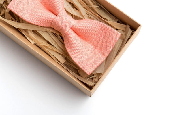 Sophisticated Salmon Ties for Men - Perfect for Weddings and Events