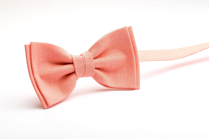 Elegant Salmon Ties for Weddings and Special Occasions