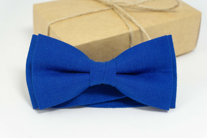 Royal blue bow tie | Royal blue color bow tie