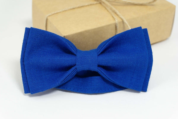 Royal blue bow tie | Royal blue groom bow tie groomsmen ties