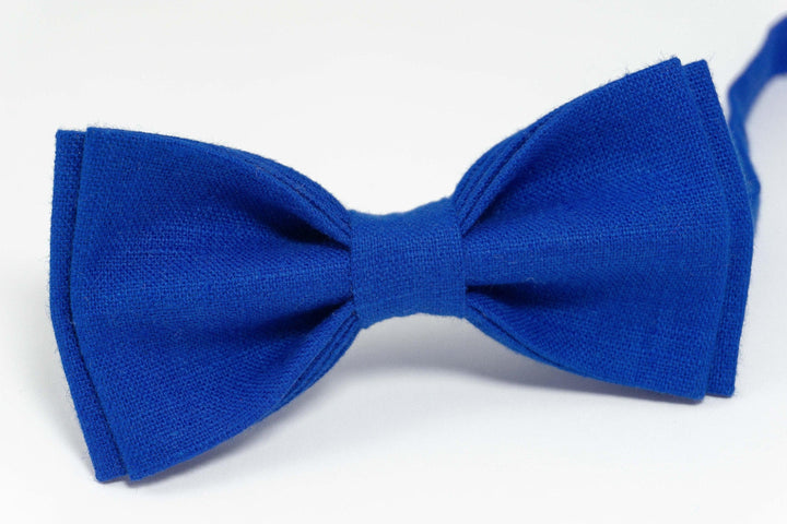 Royal blue bow tie | Royal blue groom bow tie groomsmen ties