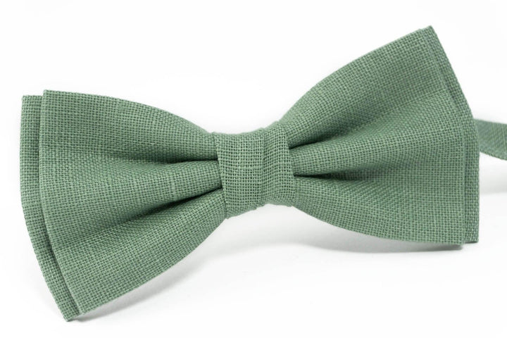 Sage green color bow tie | sage green toddler bow ties