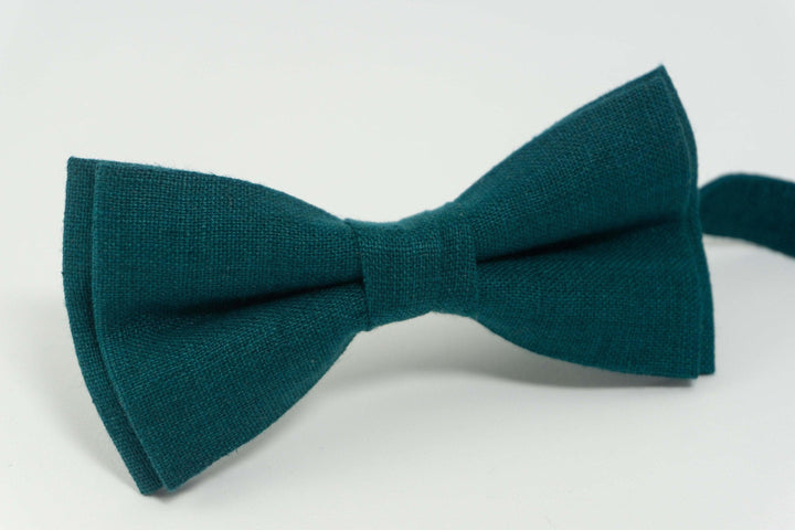 Teal green bow tie | groomsmen ties