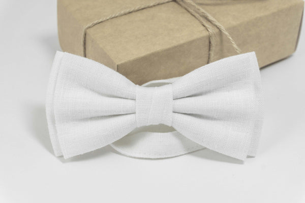 White bow tie | White toddler bow ties
