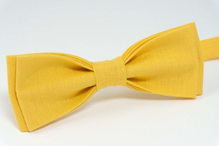 Yellow color bow ties | Yellow bow ties for men